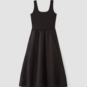Everlane Jersey Riviera Dress in Black